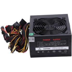 170-260V Max 600W Voeding Psu Pfc Stille Ventilator 24Pin 12V Pc Computer Sata Gaming pc Voeding Voor Intel Amd Computer Eu Pl
