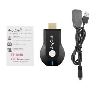 Anycast M2 Plus Wifi Display Dongle Receiver Tv Stick 1080P Hdmi Draadloze Ondersteuning Dlna/Miracast/Airplay Voor ios/Android/Win