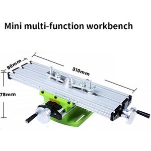 Bankschroef Werktafel Mini Multifunctionele Bankschroef Armatuur Boor Freesmachine Samengestelde Tafel Aanpassing Werktafel