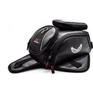 Motorcycle Tank Tas Waterdichte Motor Olie Brandstof Zadeltas Magnetische Schoudertas Telefoon Case Voor Iphone Xiaomi Grote Touch Screen
