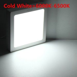 9W 15W 25W Led Opbouw Plafond Licht Squaer Panel Led Down Lamp AC85-265V Warm Wit Natuurlijk Wit koud Wit Led Indoor Licht