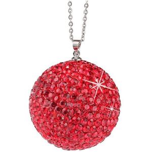 Auto Hangers Metalen Ketting Strass Bal Volledige Boren Originaliteit Cool Charm Achteruitkijkspiegel Opknoping Ornamenten