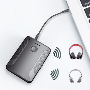 T19 Bluetooth 5.0 O Zender En Ontvanger Call 3 In 1 Tv Computer Dual Zender Een Voor Twee Adapter