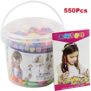 Kleurrijke Plastic Pop Snap Kralen Speelgoed Kit Creativel Kunsten En Ambachten Voor Meisjes Kids Diy Slijtage Kraal Sieraden Armband Speelgoed