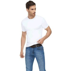 Mannen Spandex O-hals Ondershirt ELT1301