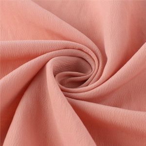 Zacht Roze Viscose Chiffon Stof Voor Dress Shirts, Wit, Zwart, Grijs, Beige, Rood, wijn Rood, Blauw, Groen, Geel, Door De Meter