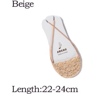 Onzichtbare Sokken Vrouw Half Voet Antislip Sexy Kant Sokken Zomer Koreaanse Stijl Vrouwen Zwart Wit Ondergoed En sokken Meisje