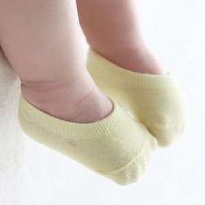 5 paren/partij Koreaanse kinderen Onzichtbare Boot Sokken Baby Antislip Sokken Katoenen Sok voor Meisje en Jongen