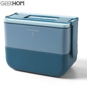 Bento Box Japanse Stijl Draagbare Lunchbox Voor Kids School Kinderen Rvs Voedsel Container Bento Lunchbox Met Soep Doos