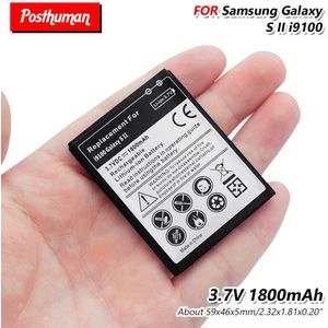 Replacment Mobiele Telefoon 3.7V 1800Mah Batterij Voor Samsung Galaxy I9100 Galaxy S2 Sii GT-I9100 Accumulator Interne Batterijen