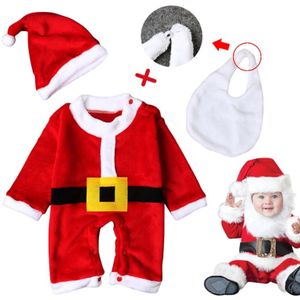 Baby Kerst Pak Kids Kerst Kleding Set Meisjes Jongens Kerstman Kleding Set Kinderen Kerst Cosplay Party Kostuum