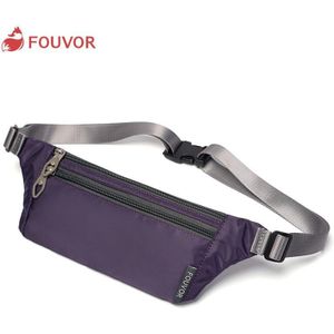 Fouvor Vrouwen Zakken Sport Kleine Taille Packs Dames Reizen Nylon Waterdichte Canvas Borst Zak Oxford Messenger Bag 2750-01