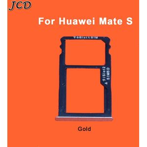 JCD Voor Huawei Mate 7 8 S Sim-kaart Lade Houder + Micro SD Nano Card Tray Slot Houder SIM kaart Lade Beugel Vervangende Onderdelen