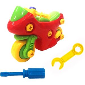 Kinderen Puzzel Demontage Vliegtuigen Demontage En Montage Van Kleine Trein Speelgoed Cartoon Geassembleerde Auto Klein Speelgoed