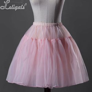 Dagelijkse Toevallige Slip Rok Zoete Korte Organza Petticoat door Klassieke Puppets