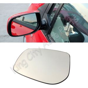 Capqx Voor Toyota Yaris Zonder Verwarming Side Achteruitkijkspiegel Glas Buiten Achteruitkijkspiegel Wit Lens