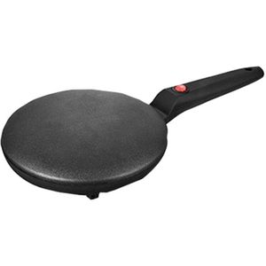 Nonstick Pancake Maker Met Siliconen Handvat Koekenpan Koekenpan Bakplaat Voor Omelet, Tortilla 'S, Oranje Kleur U1JE