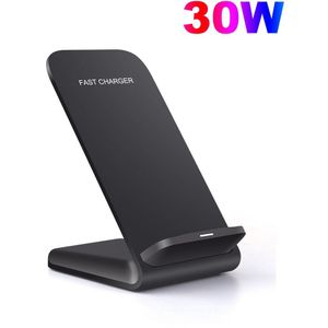 Fdgao 30W Qi Wireless Charger Stand Voor Iphone 12 11 Xs Xr X 8 Samsung S20 S10 Inductie Snelle opladen Dock Station Telefoon Lading