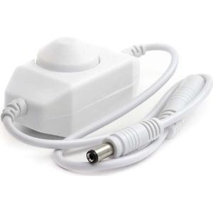 Touch Led Dimmer Helderheid Controller Voor 3528 5050 5730 5630 Enkele Kleur Strip Licht Dc 12V 24V Zwart/Wit