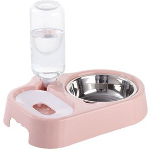 Hond Kom Huisdier Automatische Drinkwater Fles Kat Bowls Producten Puppy Kom Honden Drinkwater Zal Niet Veroorzaken Mond- haar Nat