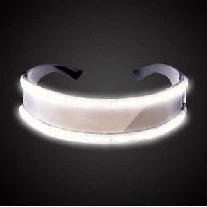 Nachtclub Bar Technologie Led Lichtgevende Glazen Rekwisieten Dans Kostuum Accessoires Party Flash Glazen Voor Dj Rave Zanger Dans