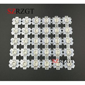 10 stks 3 W RGB Kleur 6pin LED Chip LED Light Lamp Deel Met 20mm Star Base