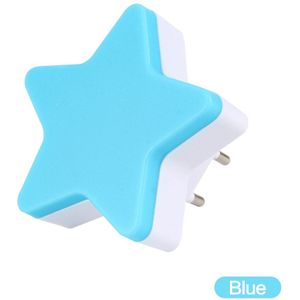 Light Sensor Controle Mini Star LED Night Light voor Dark Night Kinderen Slaapkamer Bedlampje met EU/US Plug baby Slapen Licht