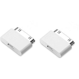SUPTEC micro usb 30 pin female male connector adapter for apple iphone 4 4s 3gs ipod iphone4 iphone4s converter charging cable