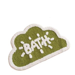 Creatieve Aankomst Wolken Patroon Water Absorptie En Antislip Zacht Tapijt Voor Badkamer Of Kinderkamer Decoratie