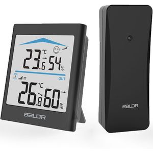 Baldr Thuis Draadloze Indoor Outdoor Thermometer Elektronische Thermometer Temperatuurmeter