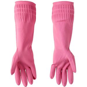 Latex Schoonmaak Handschoen Keuken Handschoenen Dunne Waterdichte Afwassen Handschoenen Huishouden Handschoen 1 Paar Huishoudelijke Afwas Wasserij