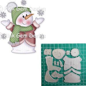 Kerst Sneeuw Metalen Snijden Die Cuts Voor Card Making Fotoalbum Decoratieve Embossing Diy Papier Kaarten