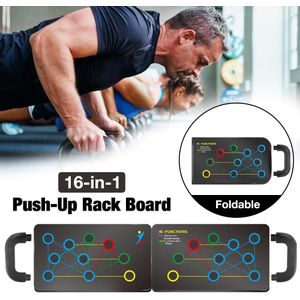 Push-Up Rack Board Fitness Oefening Tool Push-Up Stands Pportable Beugel Board Buikspier Trainer Workout