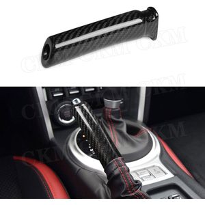 Koolstofvezel Auto Handrem Shell Handrem Trim Cover Voor Toyota GT86 FT86 ZN6 Subaru Brz