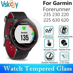 VSKEY 100PCS Gehard Glas Voor Garmin Forerunner 235 230 220 225 630 620 Screen Protector Sport Smart Horloge Beschermende film