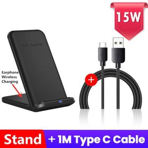 2 In 1 Draadloze Oplader Telefoon Stand Voor Airpods Pro Dual 15W Qi Snel Opladen Dock Houder Voor Iphone 11 Xs Xr 8 Samsung S20 S10
