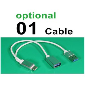 USB3.1 Type-C Otg Kabel Met Externe Opladen In Staat Extra Etra Lading Power Voor Macbook USB-C Mobiele Hdd Flash schijf