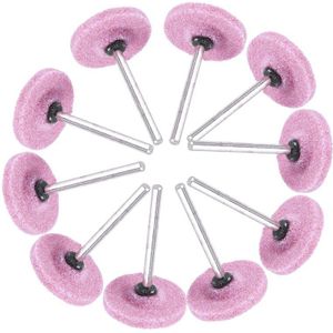 10Pcs 23X3Mm Gemonteerd Slijpsteen Wiel Accessoires Voor Dremel Rotary Gereedschap