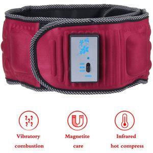 Elektrische Body Vibrerende Afslanken Riem Warmte Functie Massage Full Body Massager Gewichtsverlies Afwijzing Vetverbranding Machine