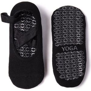 Antislip Grips Yoga Sokken Vrouwen Katoen Ballet Sokken Pilates Ademende Buik Ballet Dans Sokken Schoenen