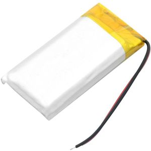 802040 Polymeer Batterij 700 Mah 3.7V Oplaadbare Li-Ion Batterij Voor Smart Home Dvr Gps MP3 MP4 Bluetooth Speaker Lezen pen Diy