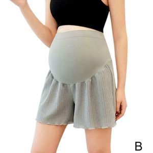 Moederschap Shorts Voor Zwangere Vrouwen Hoge Taille Zwangerschap Moederschap Shorts Rechte Broek Zwangerschap Broek Kleding Kleding Q1T7