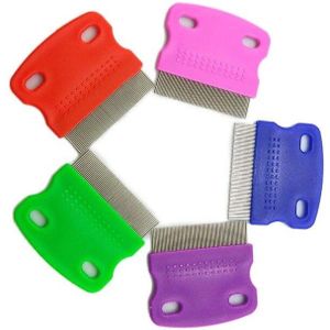 Haar Luizen Kam Borstels Terminator Fijne Ei Stof Nit Gratis Verwijdering Rvs Luizenkam Hond Kam