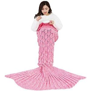 Knit mermaid tail deken pyjama Cosplay Voor Kostuum Volledige Sets