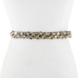 Strass Elastische Riem Voor Vrouwen Jurken Volledige Crystal Gem Zwarte Vrouwelijke Taille Riem Voor Jassen Down Mode Luxe Dames Riem