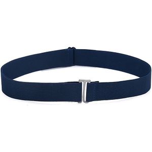 Elastische Stretch Taille Riem Platte Gesp Vrouwen Effen Kleur Zachte Onzichtbare Jeans Broek Riem No Show Verstelbare Size Elastische Band