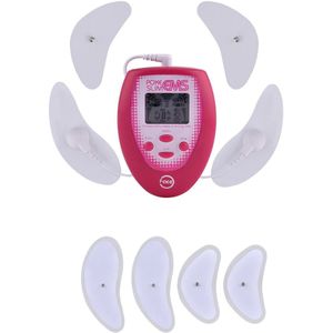 Microstroom Ems Elektrische Afslanken Gezicht Lift Tool Massage Anti Cellulite Machine V Vorm Gezicht Stiker Slanke Patch