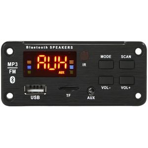 DC12V Draadloze Bluetooth MP3 Wma Usb/Sd/Fm/Aux Decoder Board Plaat O Module Kleur Sn MP3 speler Voor Auto Accessoires