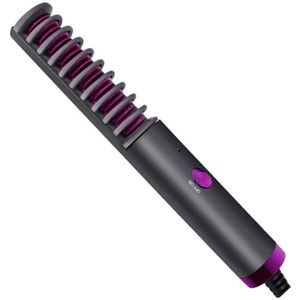 2 In 1 Elektrische Kam Stijltang Borstel Snelle Verwarming Hair Curler Kam Haar Crimper