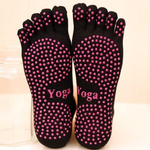 1 Paar Heren Non Slip Yoga Sokken Effen Kleur Ademend Anti Skid Katoen Floor Sokken Deodorant Gym Fitness Ballet pilates